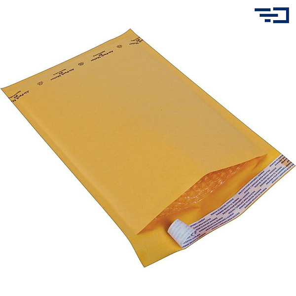 پاکت پستی حبابدار که محبوب‌ترین نوع پاکت پستی برای بسته بندی کالاهای متنو از جمله کالاهای ارایشی است.
